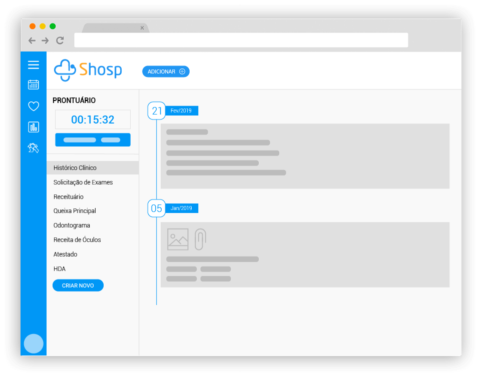 Software Médico de Prontuário Eletrônico